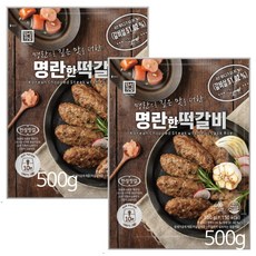 한성기업 명란 떡갈비 500g X 3개 어묵스프(6g), 2개