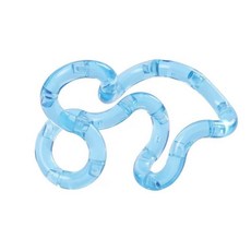 Tangle官方正版 扭扭樂寶石Gems 解壓神器 ADHD專注力訓練手指玩具繩, 【國創高配-正版Uniloop】浮流冰川, 1個