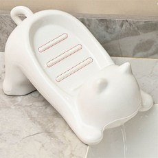 으뜸 수세미 비누 거치대 무타공비누거치대, 핑크