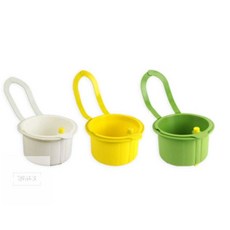 경희마실 주방걸이형쓰레기통 싱크대 음식물 찌꺼기수거 걸이형, 그린