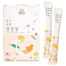 열혈왕비 깊고 진한 생강청 20포 스틱, 20개입, 1개, 18g