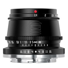 티티아티산 35mm F1.4 후지필름 X마운트 렌즈 블랙 TTArtisan