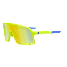남녀 공용 Knockaround Campeones 랩어라운드 선글라스 - UV400 완전 보호 기능의 고성능 렌즈, Rubberized High Voltage, 1개