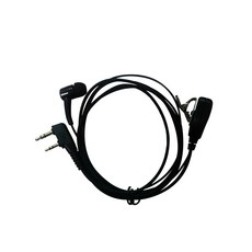 百威電子 MTS 無線電耳麥 K頭耳豆式耳機麥克風 無線對講機耳機 保全餐飲倉儲適用, 1個, TCK+D