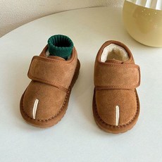 바이시유 키즈부츠 겨울 아동 유아 아기 털 안감 신발 여아 남아 부츠 방한화 코코몽