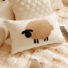 YOULI HOME 卡通羊抱枕套