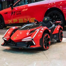 고카트 드리프트 레이싱카 전기 자동차 충전식 리모컨 포함, 기준, 듀얼 드라이브 레드 리모컨 6V4