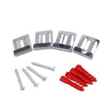 철부자 벽고정 거울부속 브라켓 ㄷ자 피스고정형