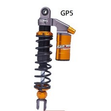 智杰GJMS GP5 倒叉後避震器 直瓶斜瓶 適用勁戰 BWS 機車, 1個, 單槍避震