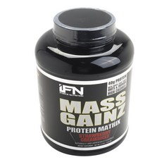 IFORCE NUTRITION Mass Gains Protein Matrix 草莓奶油冰棒, 1個, 2.2 公斤