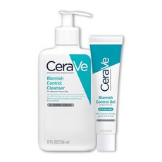 CeraVe 페이스 케어와 딥클렌징 발포 클렌징 젤, 1개, 236ml