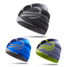 AONIJIE 奧尼捷 登山毛線帽 冬季帽 運動 跑步 馬拉松 M24, 藍色