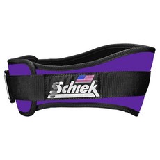 Schiek 스포츠 모델 2004 나일론 12cm(4 3/4인치) 웨이트 리프팅 벨트, XL, 퍼플