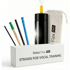 Camtoms Straws for Voice Training - Multi-Size Vocal Trainer Singing with Bubbling Water Cup SOVT, [미국수입정품] Camtoms Straws for Vo