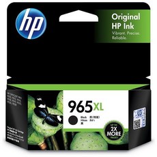 HP NO.965XL 原廠高容量墨水匣 (3JA81AA 3JA82AA 3JA83AA 3JA84AA), 3JA84AA 黑色, 1個