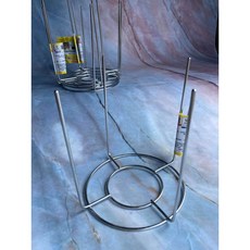 糖軒町 6吋不鏽鋼倒扣架 蛋糕叉組，適用多種蛋糕甜點展示，安全衛生材質，提升餐桌美感, 1個