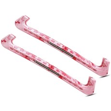 NORDITION 競速溜冰冰刀套 - 台灣製 冰刀保護套 刀套 保護套 滑冰 大道 短道 冰宮 外銷品質, 大理石粉紅色, 1套