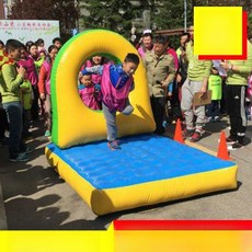 체육 교회 야외 행사 야유회 장애물 에어바운스, E. 둥근문 터널, 1개