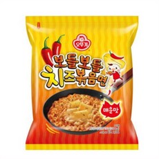 오뚜기 보들보들 치즈볶음면 매운맛 130g, 8개