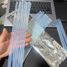 熱熔膠棒 透明膠條, 1個, 20支 加2支 老闆咬了咬牙 豁出去了, 細 7丨20釐米 強粘 透明棒