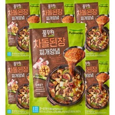 풀무원 차돌된장찌개양념 130g 6개