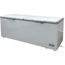 상업용 흉부 냉동고 ETL 다목적 컴팩트 딥 냉동고 이중 도어 77인치 W 24cu.ft. 솔리드 수납 바구니 포함 아이스크림 화이트, 24 cu. ft.
