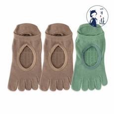 NicoFun 愛定做 3雙腳背簍空止滑瑜伽襪 淺口隱形襪 矽膠防滑室內襪 皮拉提斯襪 (女襪22-24.5cm)