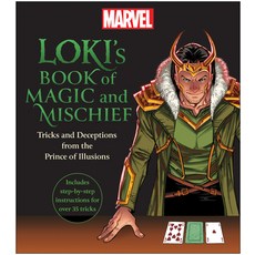 (영문도서) Loki's Book of Magic and Mischief: Tricks and Deceptions from the Prince of Illusions Paperback, Smart Pop, English, 9781637741627