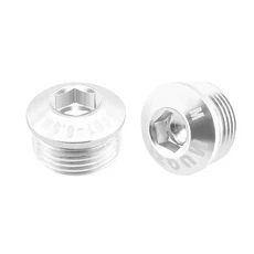 합금 로드 바이크 개 휠 디스크 MTB 사이클링 나사 부품 7075 크랭크셋 체인링 볼트 체인휠 4 자전거, Silver