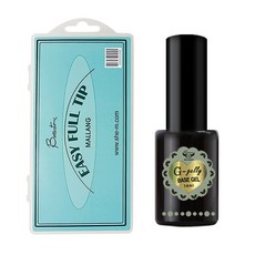 Gracia Japan 彩繪指甲貼片基底凝膠組, 1組, IVIT 柔軟刷頭 + Gracia G-gelly BASE 14ml