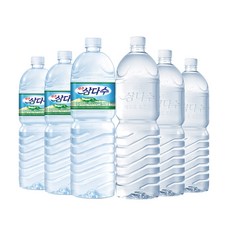제주 삼다수 무라벨 2L 12 + 유라벨 2L 6 (유/무라벨 랜덤발송), 18개