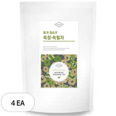 라돌체비타 쑥청차 쑥혈차 삼각티백, 1.2g, 100개입, 4개