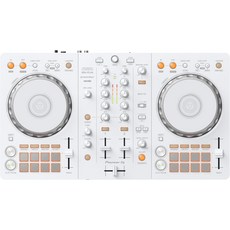 Pioneer DJ DDJ-FLX4-W 2채널 컨트롤러 멀티 앱 지원, 단일구성