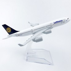 1:400 세계 모형비행기 항공기 에어버스 A380 A320 A350 외 16cm, 16_340_루프트한자항공, 1개
