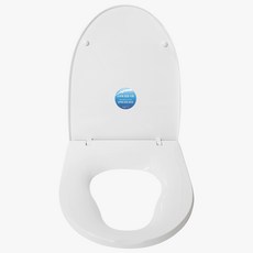 대림바스 고급형 항균 무소음 하드변기커버 특대형 TSC-500D, 화이트, 1개