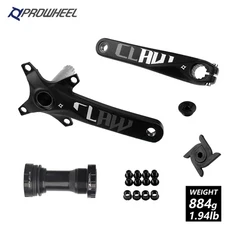 PROWHEEL 크랭크 세트 Hollowtech MTB 104BCD 170/175MM 자전거 통합 32/34/36/38/T 하단 브래킷 포함, 01 175mm, 11 PROWHEEL crankset BB