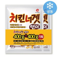 마니커에프앤지 치킨너겟텐더 400g+400g 기획세트, 400g, 2개