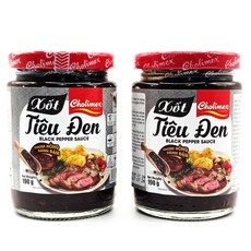 TIEU DEN BLACK PEPPER SAUCE 블랙페이퍼소스 THOM NONG SANH DAM, 2개, 190g