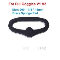 FATSHARK FPV 고글 업그레이드 쿼드 V3 V1 스폰지 패드 소프트 콥터 범용 HD3 HDO V2 레이싱 드론, A For V1 V2, 1개