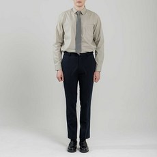 3.9세컨즈 남성용 겨울 기모 세미와이드 슬랙스 정장바지(30사이즈~38사이즈)