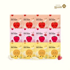 [맘스미] 맘맘 과일칩 1개세트(딸기4+사과4+배4), 1세트