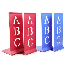 아란에디션2 ABC 스틸 북엔드 2P, 핑크