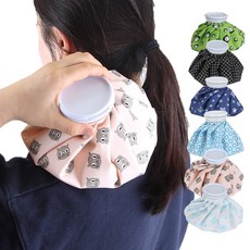 냉찜질 얼음 온 찜질팩 골프 어깨 물 주머니 휴대용 아이스백, 블루스노우_6인치, 1개