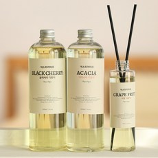 넥스트라이프 L 디퓨저리필 대용량 500ml/향기33종/실내 방향제 구매별 사은품, 10_청포도, 1개, 500ml