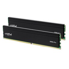 마이크론 크루셜 프로 DDR4 32GB(2x16GB) 3200MTs 히트 스프레더 램 (CP2K16G4DFRA32A)108214