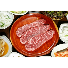 [레드피그]채끝1+ 한우 선물세트 등심 스테이크 1KG, 1개