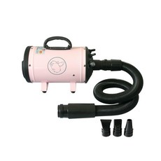 인포스타일 강아지 초강풍 에어탱크 드라이기 제품 업소용 고양이 미용 대형견 가정용, 1. BS 큐트 핑크