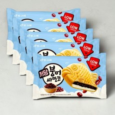 빙그레 저당 아이스크림 저당 붕어싸만코 150ml 5개