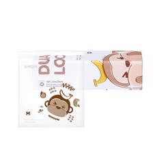 K-MOM 銀離子雙夾鏈袋 雙層夾鏈設計 多尺寸動物圖案收納袋, 1個, N/A