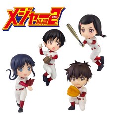 PLUM 棒球大聯盟2nd 迷你公仔 茂野大吾 佐倉睦子 相樂太鳳 藤井千里 盒玩, 1個